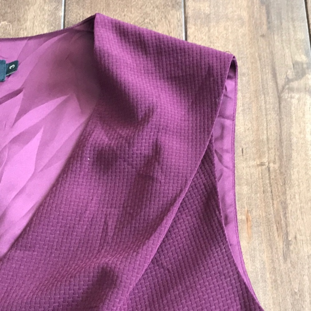 Ted Baker Delise V-Neck Blouse- Size 3 (M) - Picture 7 of 12